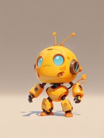 PixelMint robot mascot