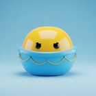 PixelMint sphere mascot
